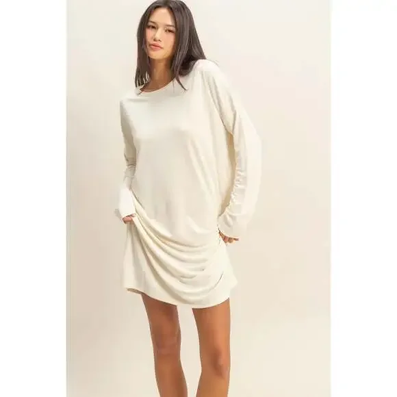 ayanna strapless mini dress - ivory Ayanna Strapless Mini Dress